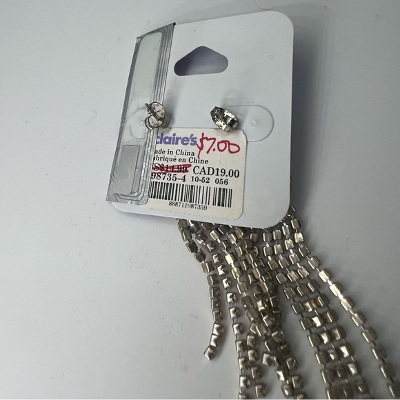 Claire’s earrings Claire’s cute shop silver earrings new - Picture 11 of 11